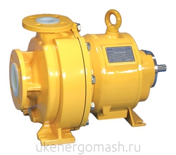 Центробежные насосы CDR UTN-L с магнитной муфтой и футерованной проточной частью Центробежные насосы CDR UTN-L с магнитной муфтой и футерованной проточной частью