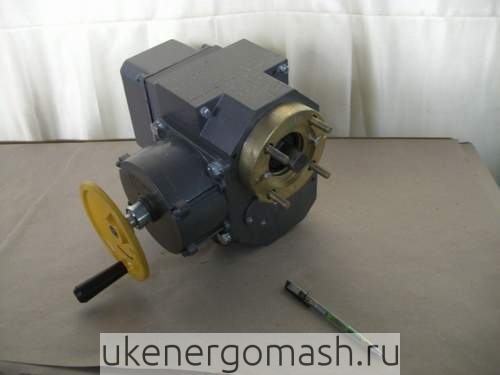Механизм электрический однооборотный фланцевый МЭОФ-1000
