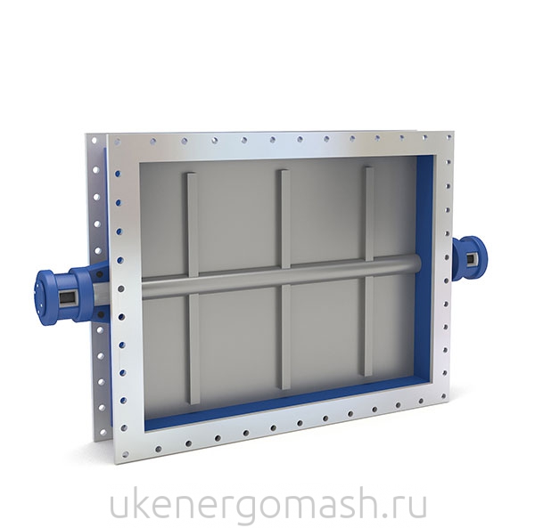 Затвор UN-B1 (поворотный дисковый регулирующий с симметричным диском) Затвор UN-B1 (поворотный дисковый регулирующий с симметричным диском)