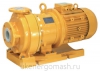 Центробежные насосы CDR UTN-BL с магнитной муфтой и футерованной проточной частью