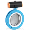 Дисковый поворотный затвор с двойным фланцем EBRO T 212-A для химической промышленности